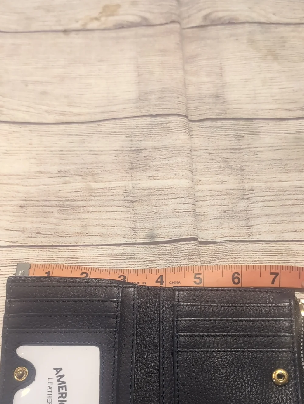 American Leather Co. Men's Navy Cleveland Bifold W/RFID NWT
